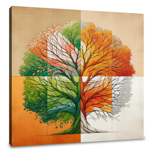 Seasonal Cycles Canvas