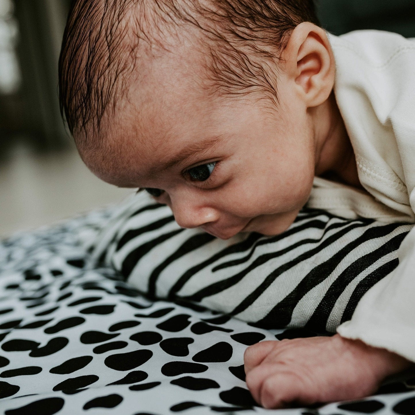 ANIMAL PRINT REVERSIBLE PLAYMAT - birth to 12 months