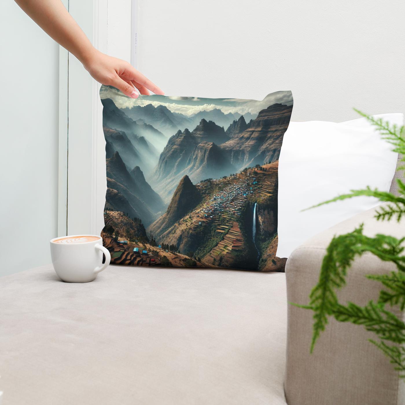 Ethiopian Highlands Cotton Cushion