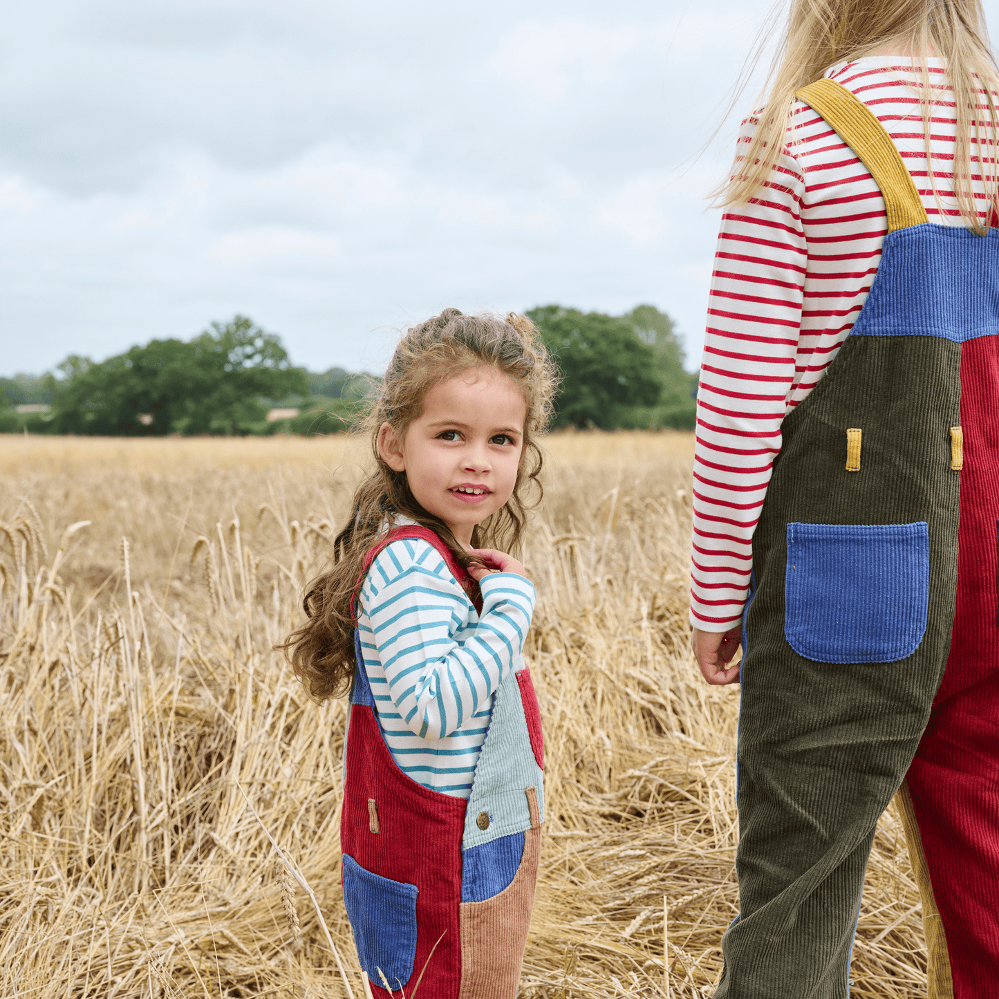 Nordic Blue Breton Stripe Top