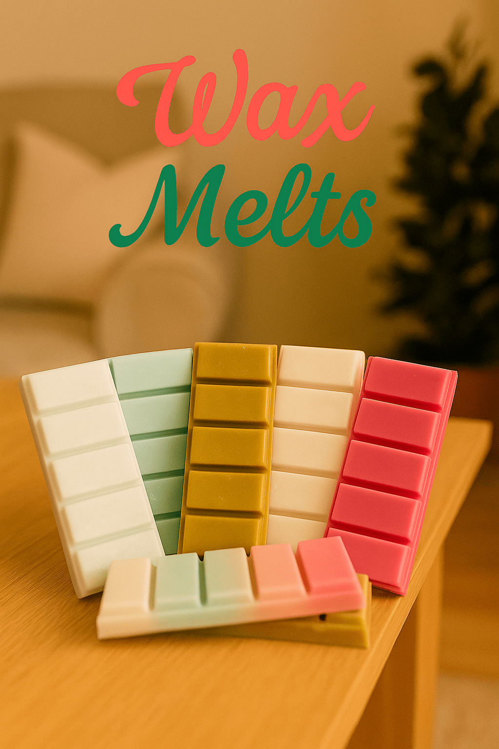 Mystery Soy Wax Melt Snap Bar Bundle – 10x 5 Piece Snap Bars