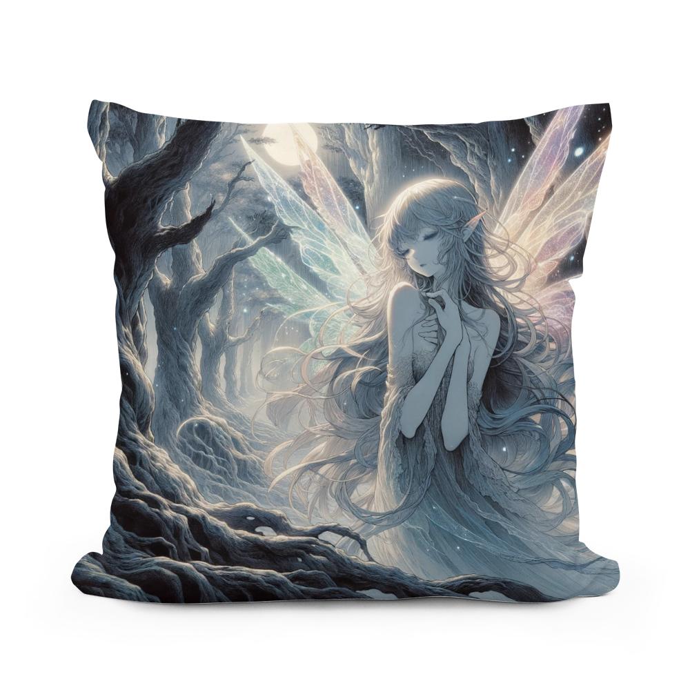 Mystic Whispers Cotton Cushion