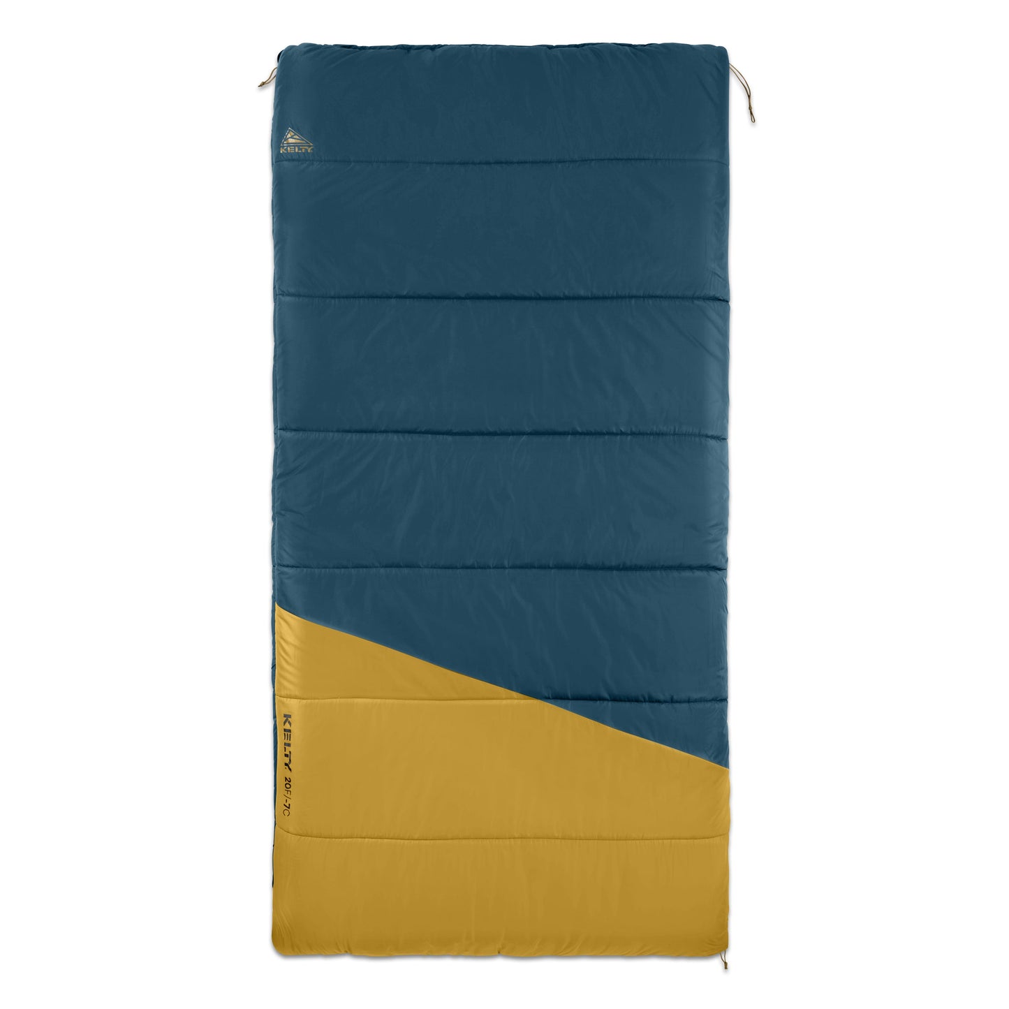 Kelty Solstice 20°F (-7°C) Synthetic Sleeping Bag - One Size - Midnight Navy/Woodthrush