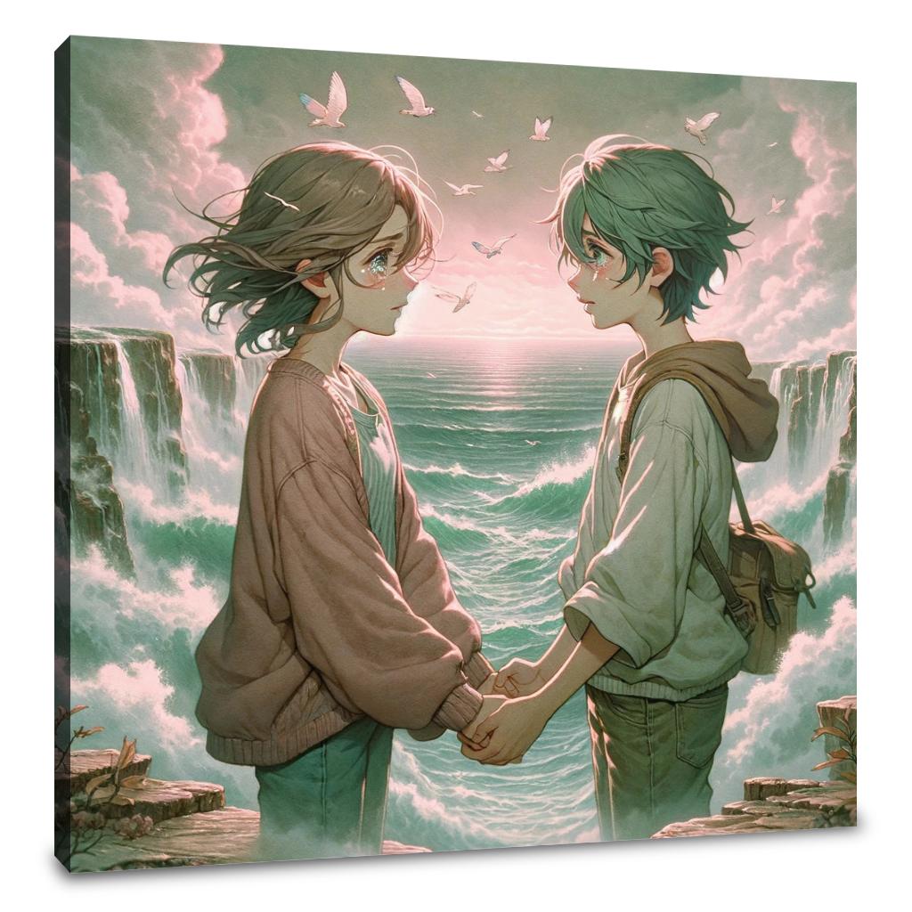 Seaside Farewell Canvas
