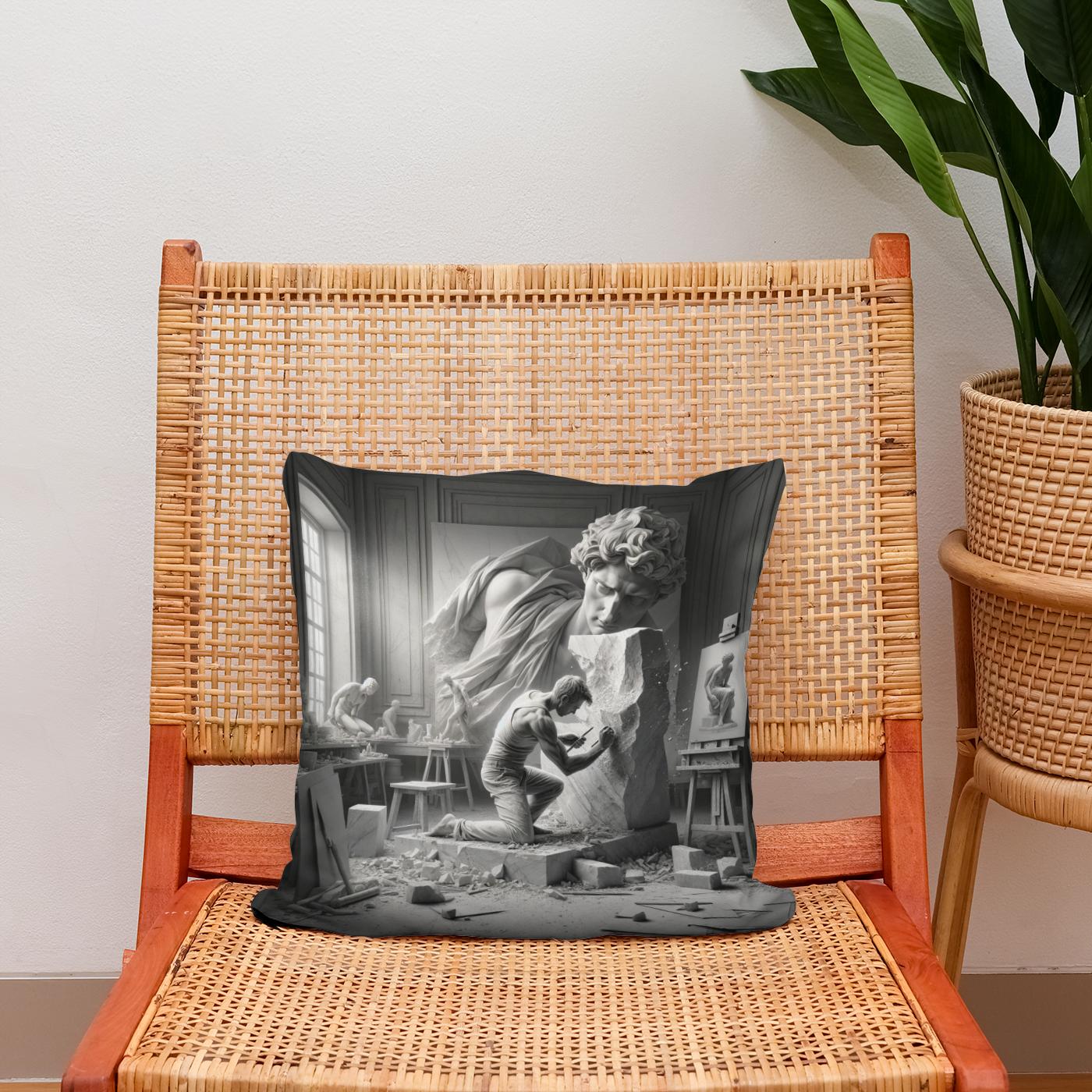 Marble Genesis Cotton Cushion