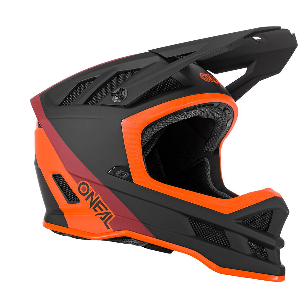 O'Neal Blade Charger V.22 Full Face Helmet, Red/Orange, Large