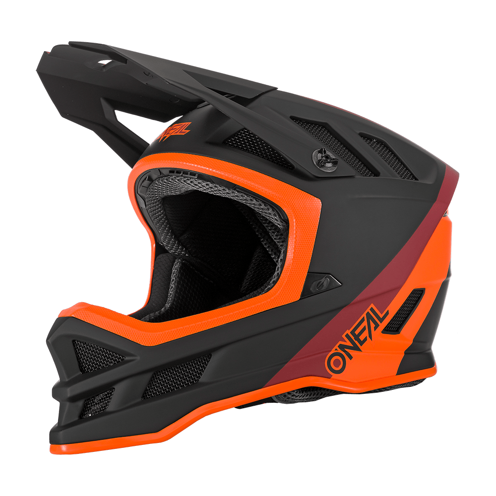 O'Neal Blade Charger V.22 Full Face Helmet, Red/Orange, Large