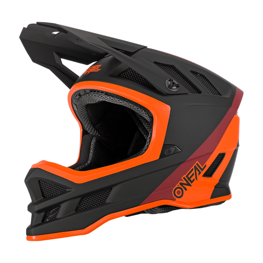 O'Neal Blade Charger V.22 Full Face Helmet, Red/Orange, Large