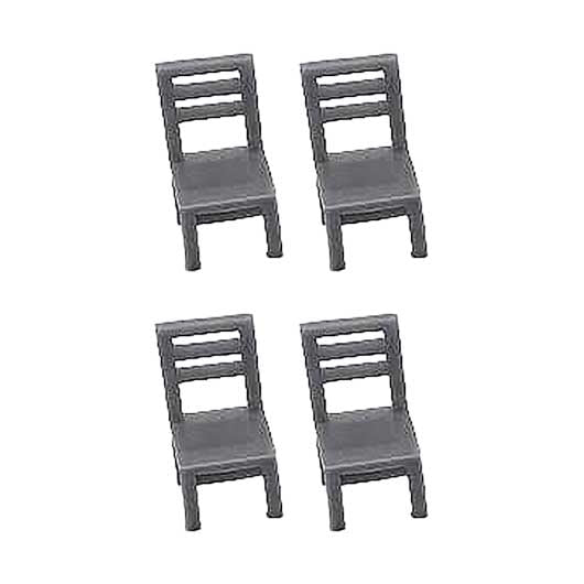 O Scale Ready to Paint Wooden Chair (8 pack)