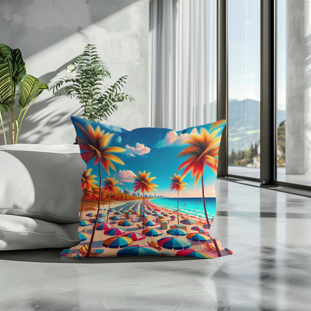 Sunny Miami Bliss Cotton Cushion