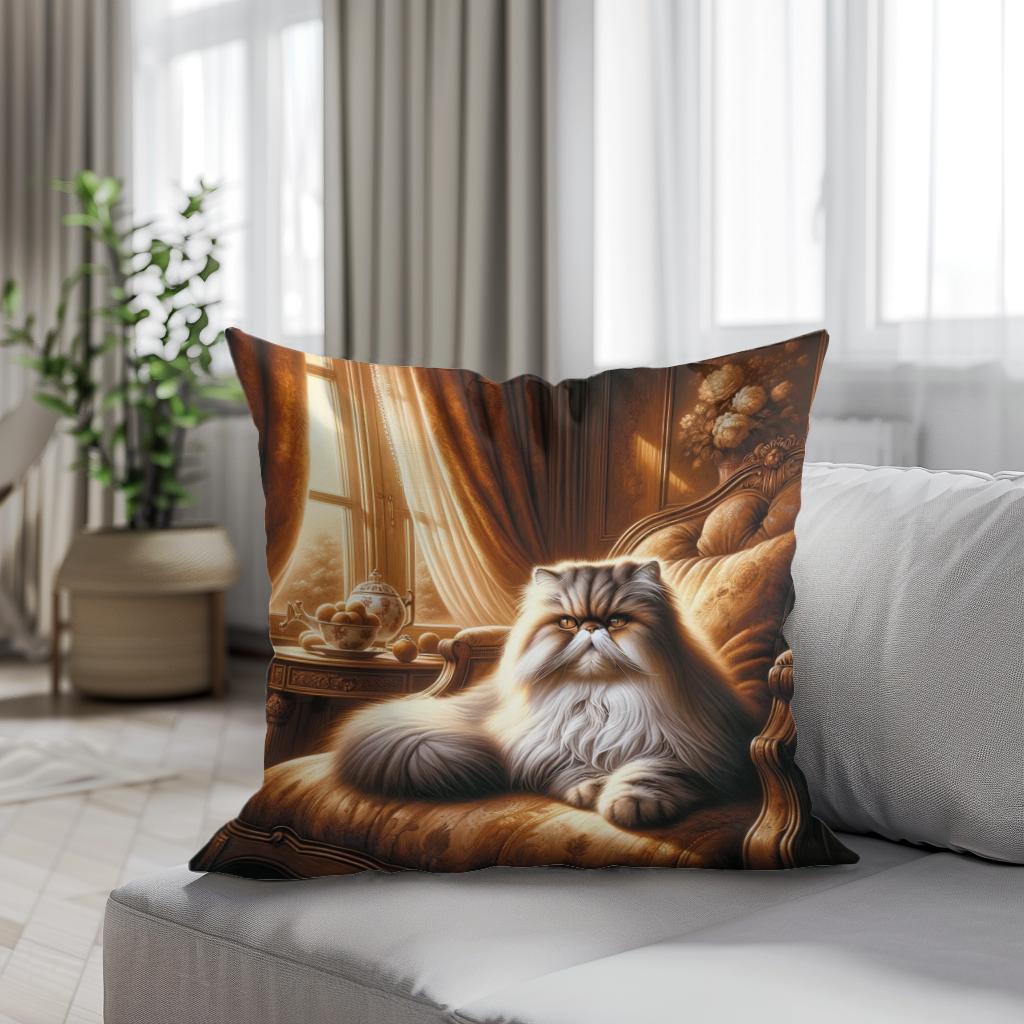 Persian Elegance Cotton Cushion