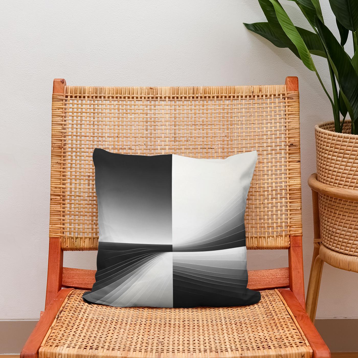 Contrasts in Harmony Cotton Cushion
