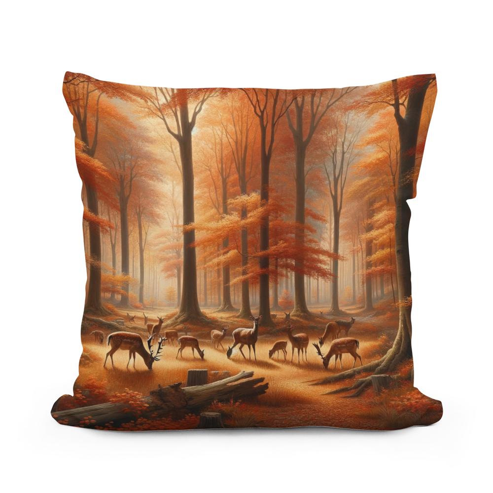Autumn Whisper Cotton Cushion