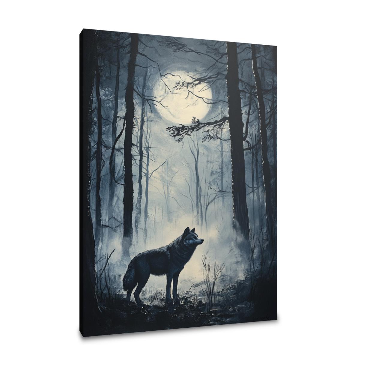 Lunar Serenade Canvas