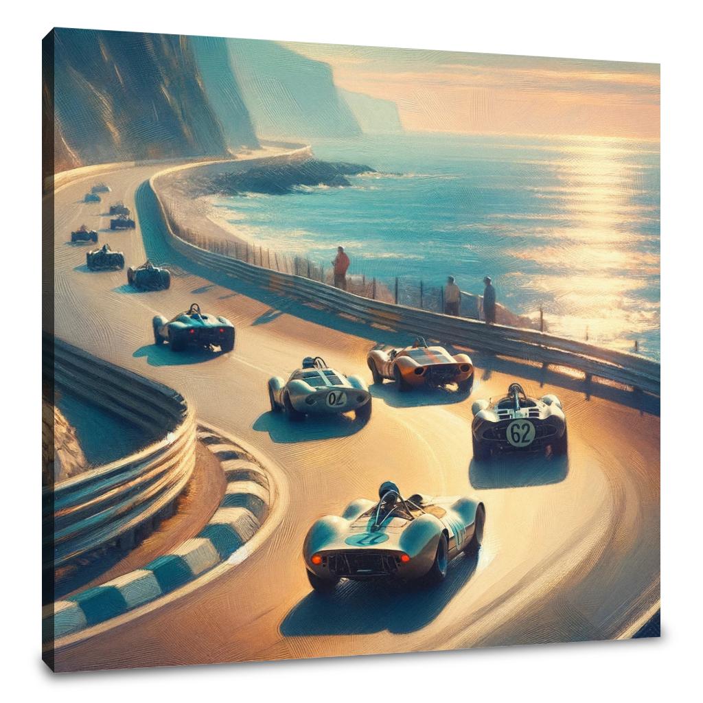 Coastal Road Racer Canvas