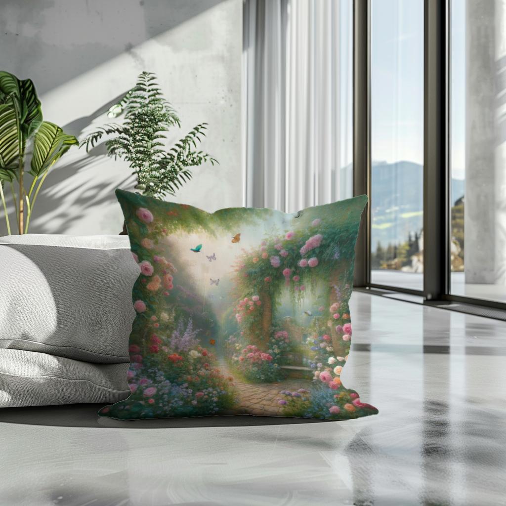Secret Garden Retreat Cotton Cushion