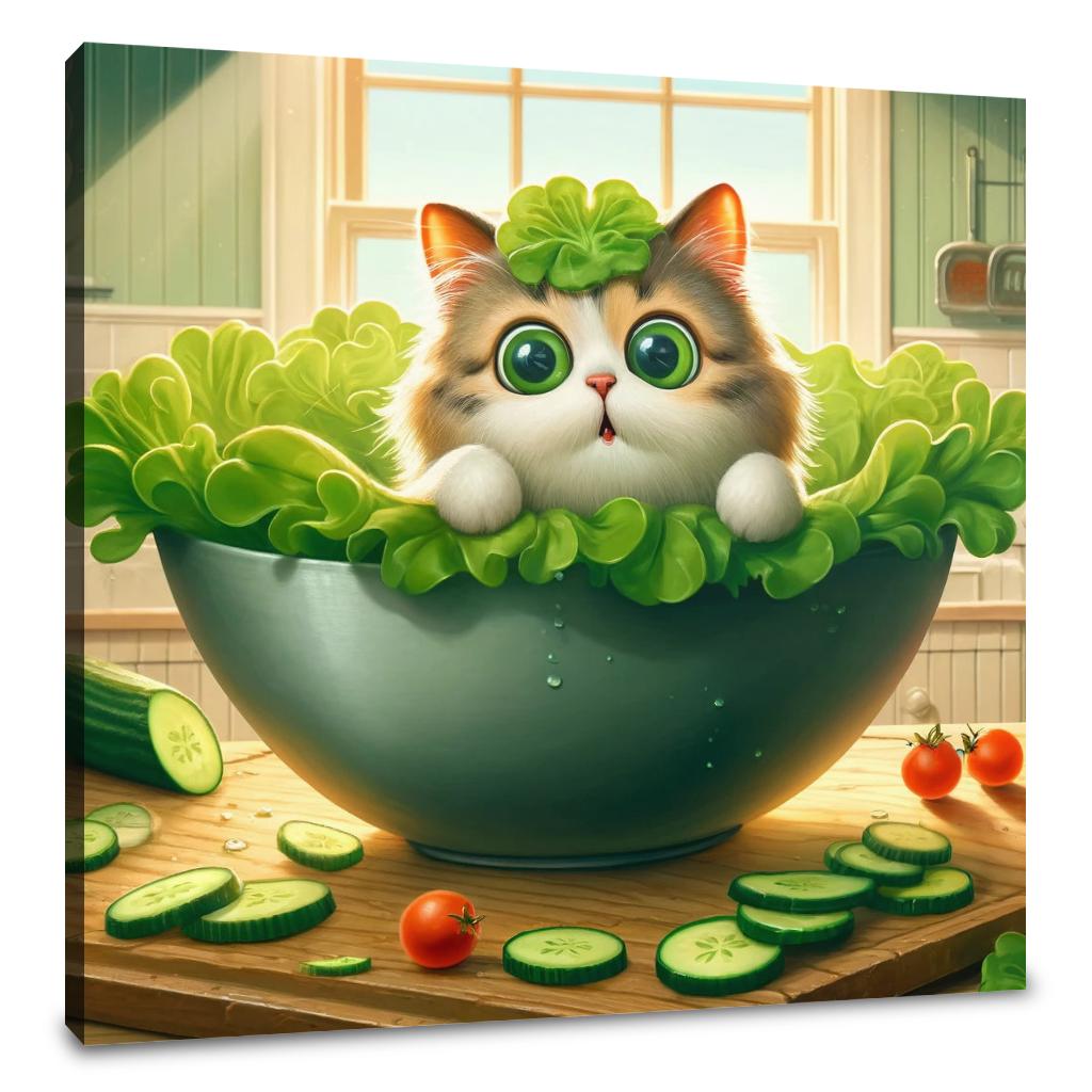 Salad Surprise Canvas