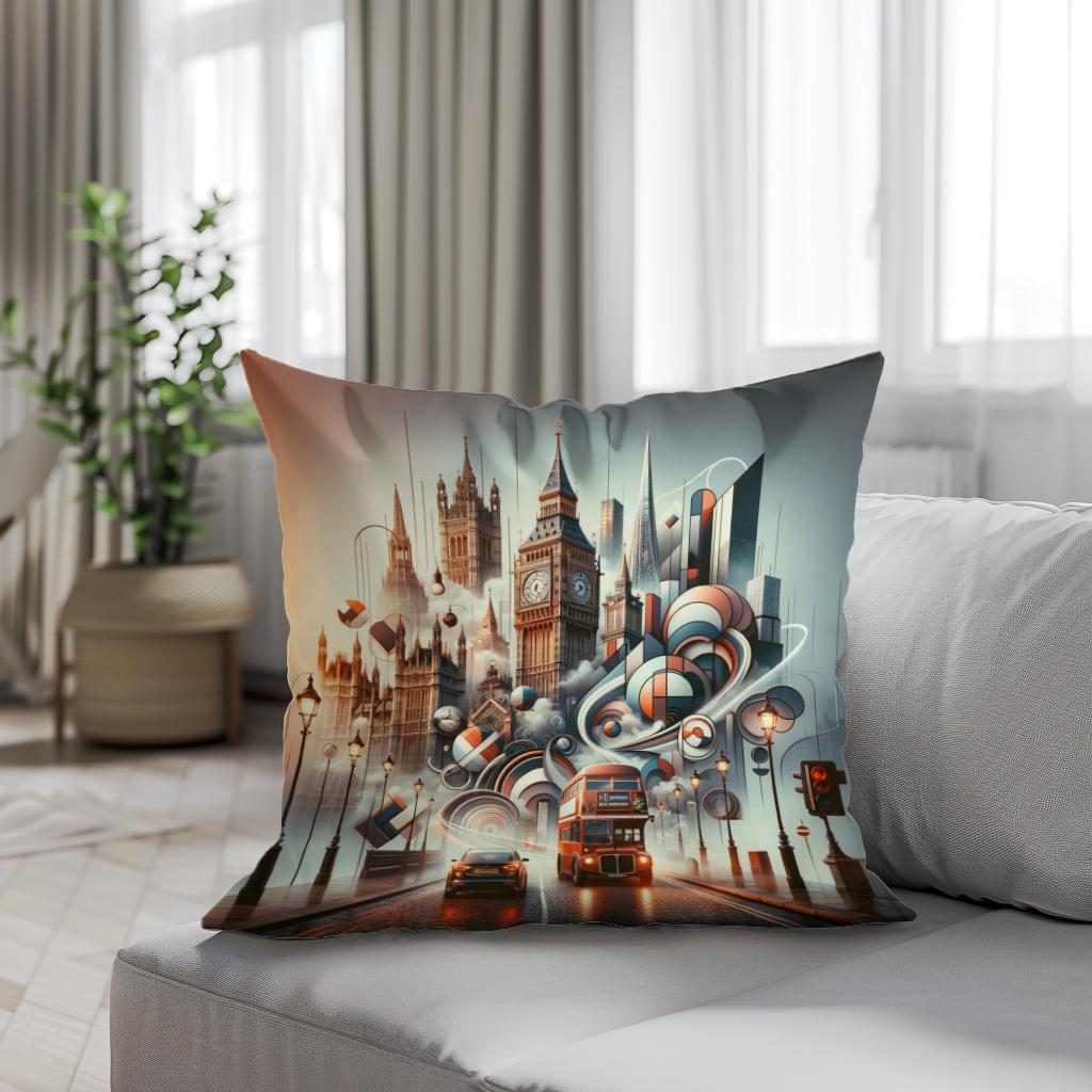 Timeless London Fusion Cotton Cushion