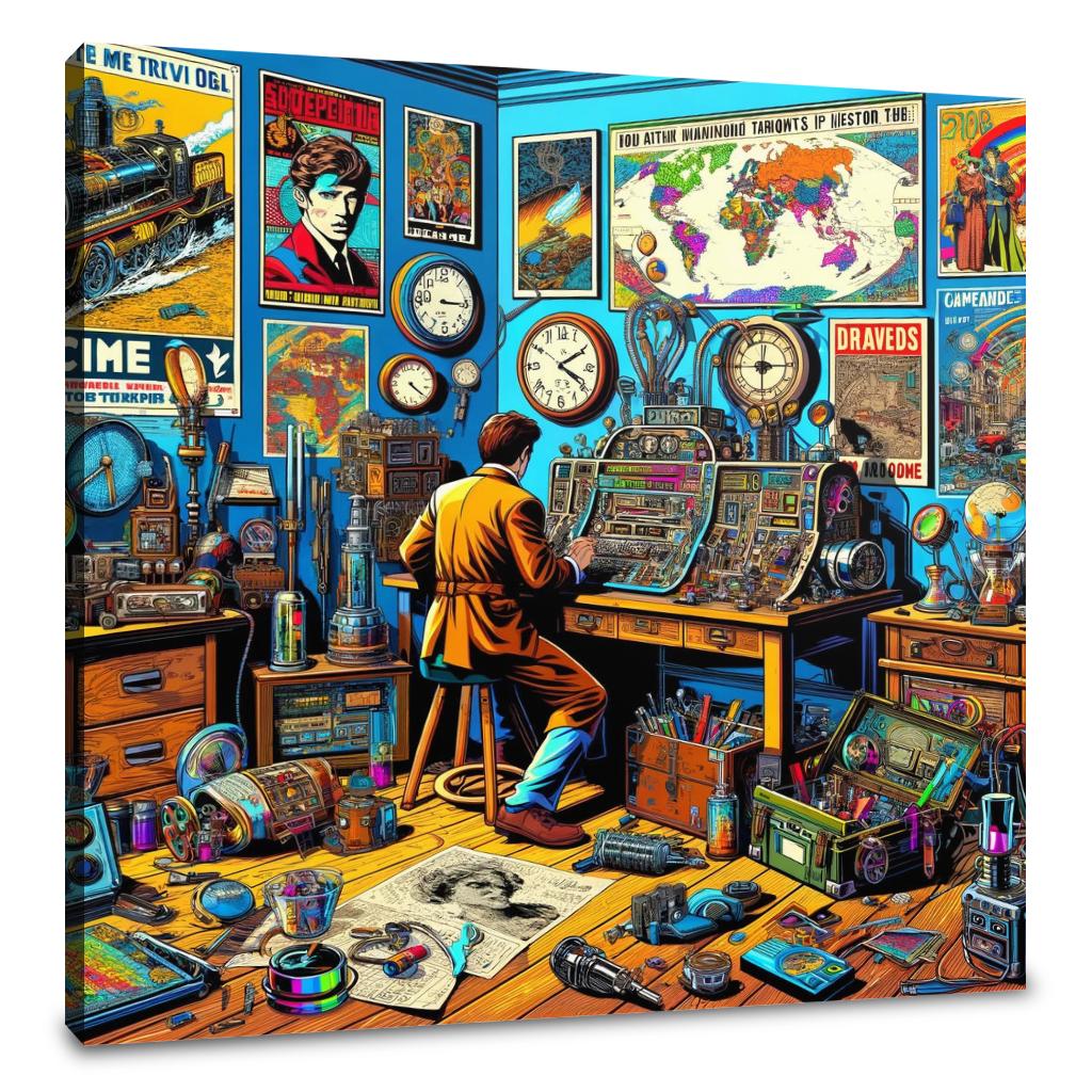 Temporal Tapestry Canvas