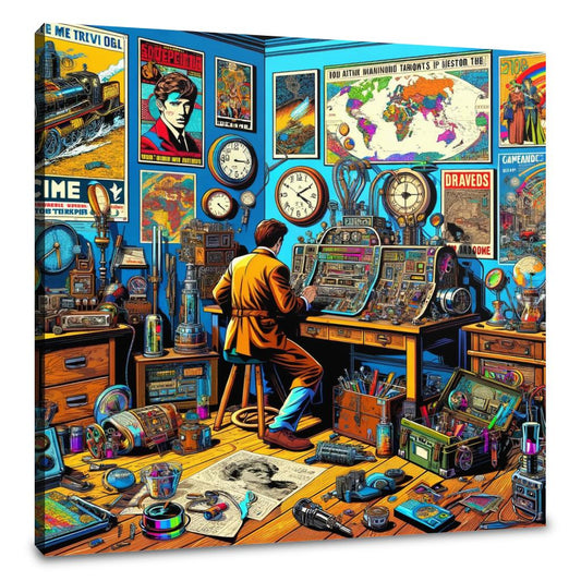 Temporal Tapestry Canvas