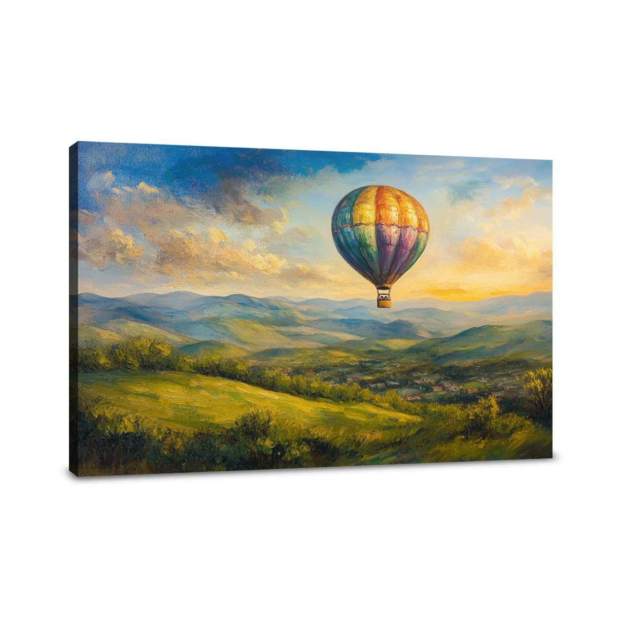 Hot Air Balloon Canvas