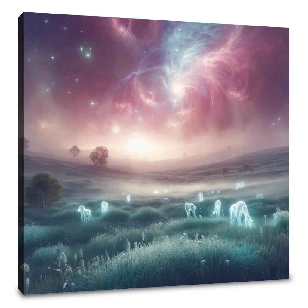 Ethereal Meadow Canvas