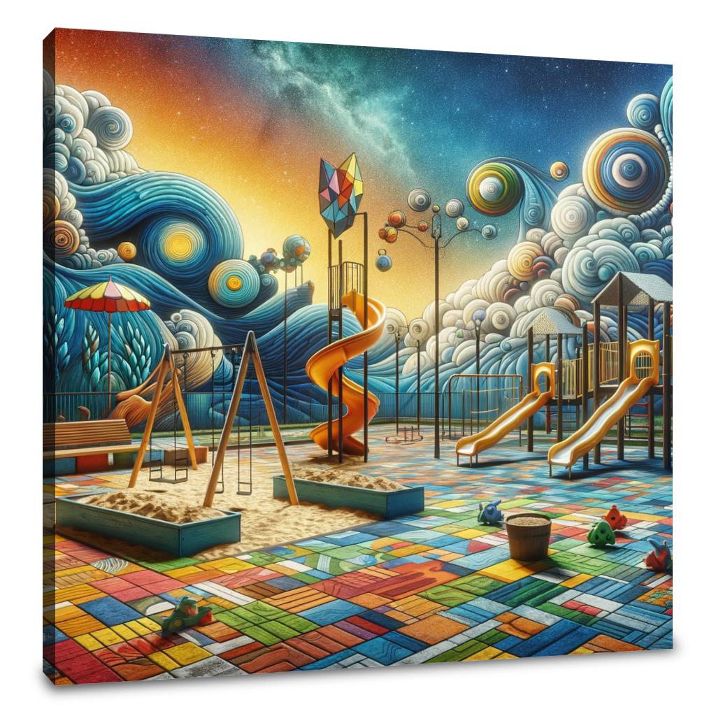 A World of Imagination Canvas