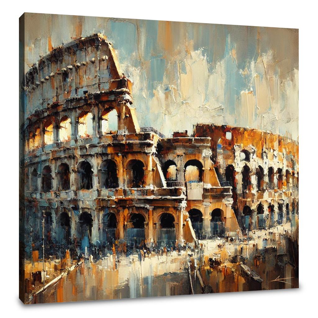 Timeless Colosseum Canvas
