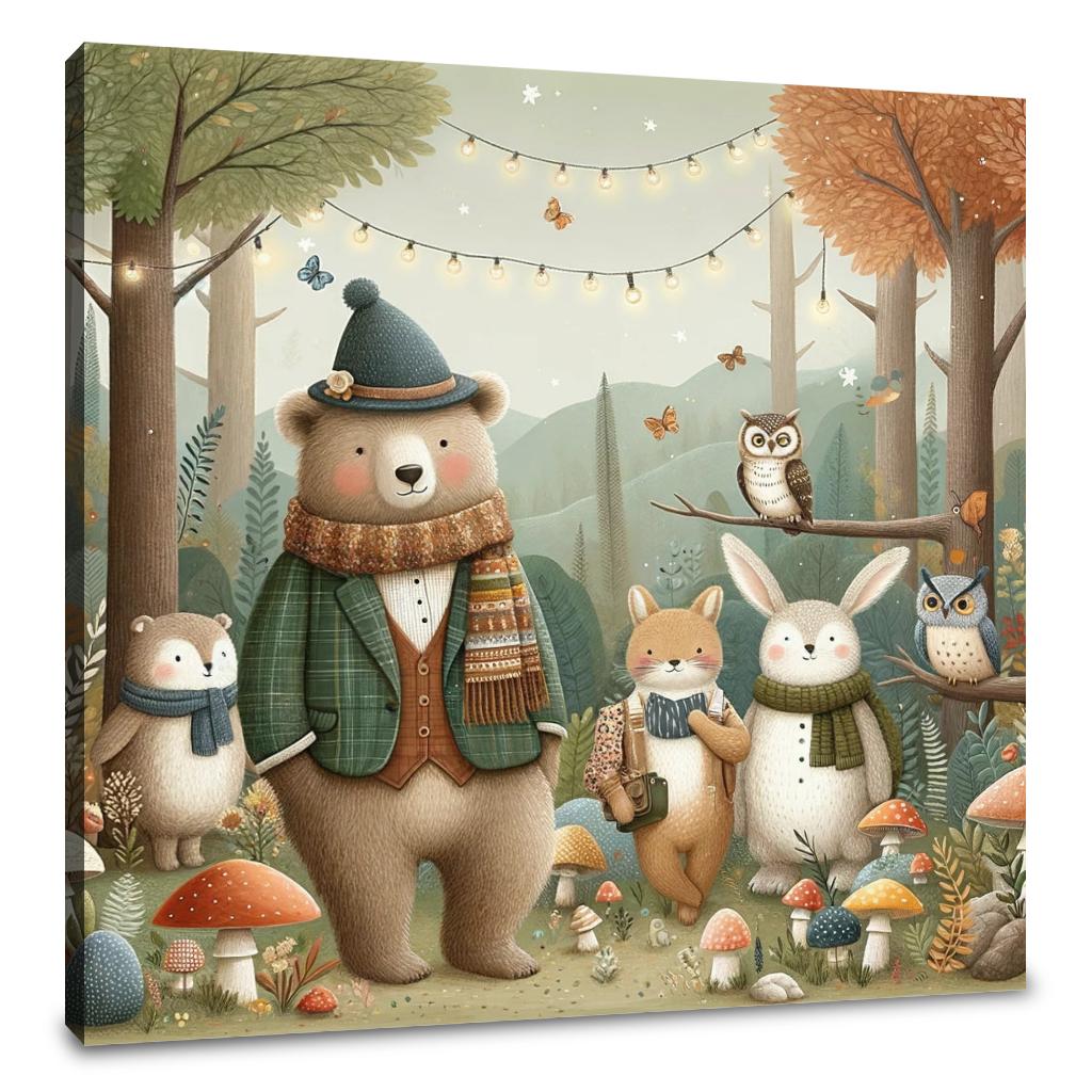 Enchanted Woods Canvas