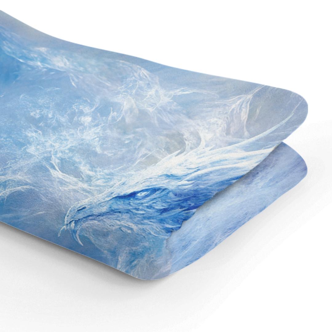 Frostbound Guardian Blanket