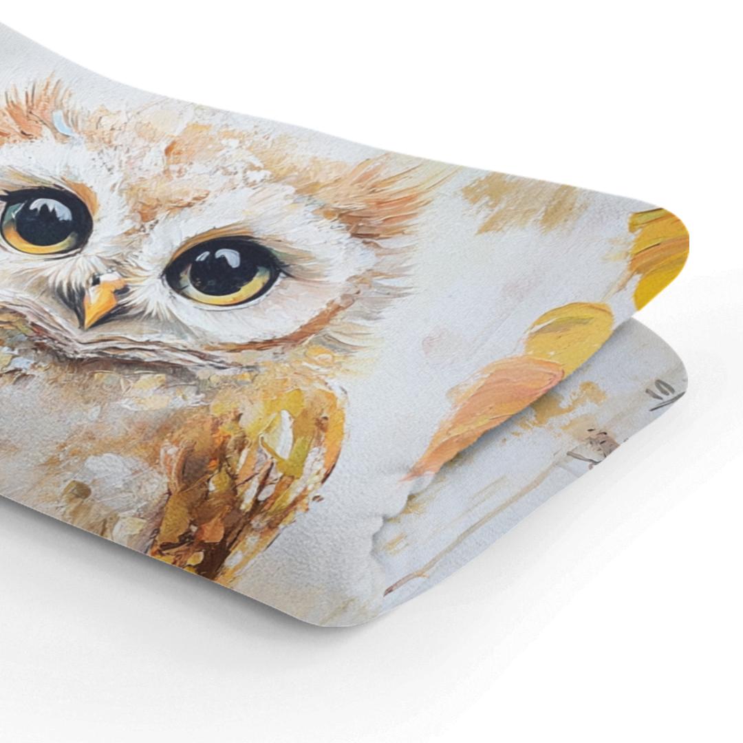 Wise Baby Owl Blanket