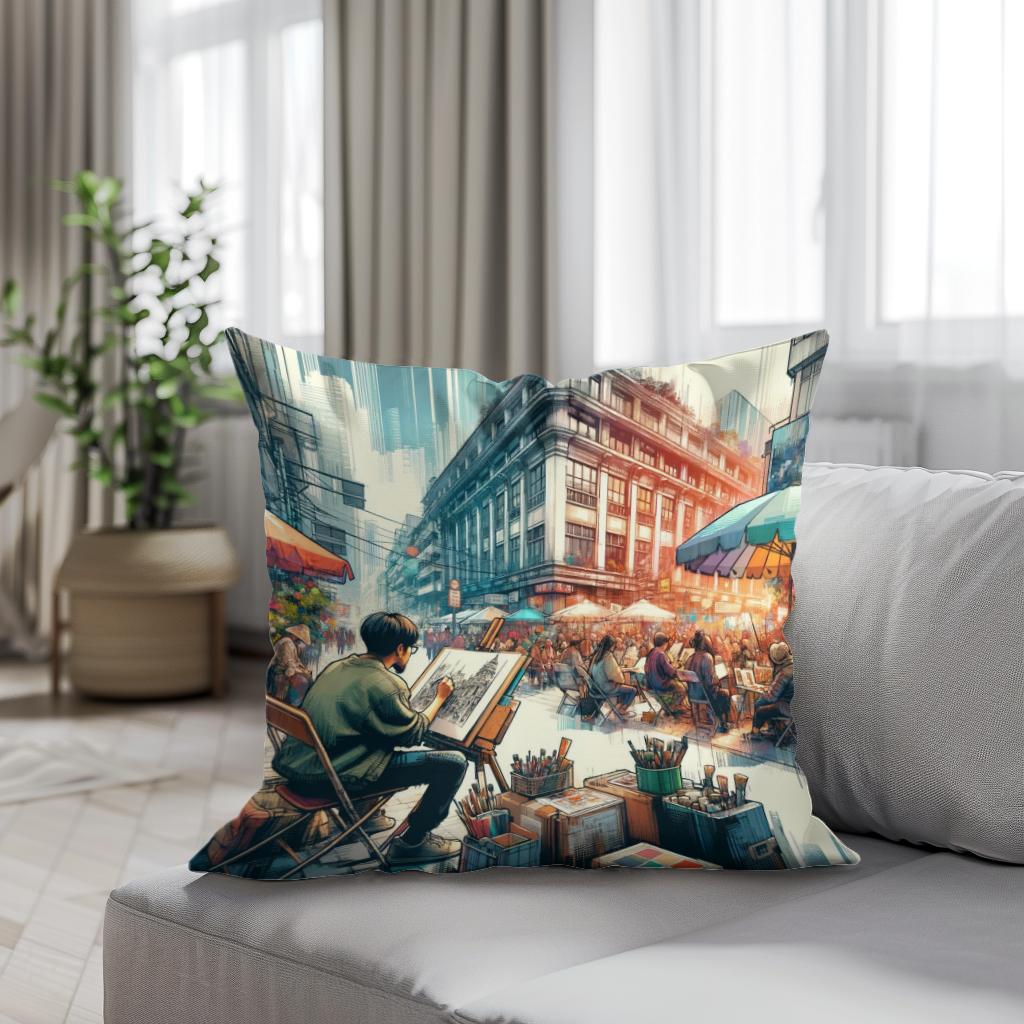 City Pulse Cotton Cushion