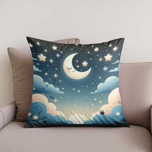 Starry Slumber Cotton Cushion