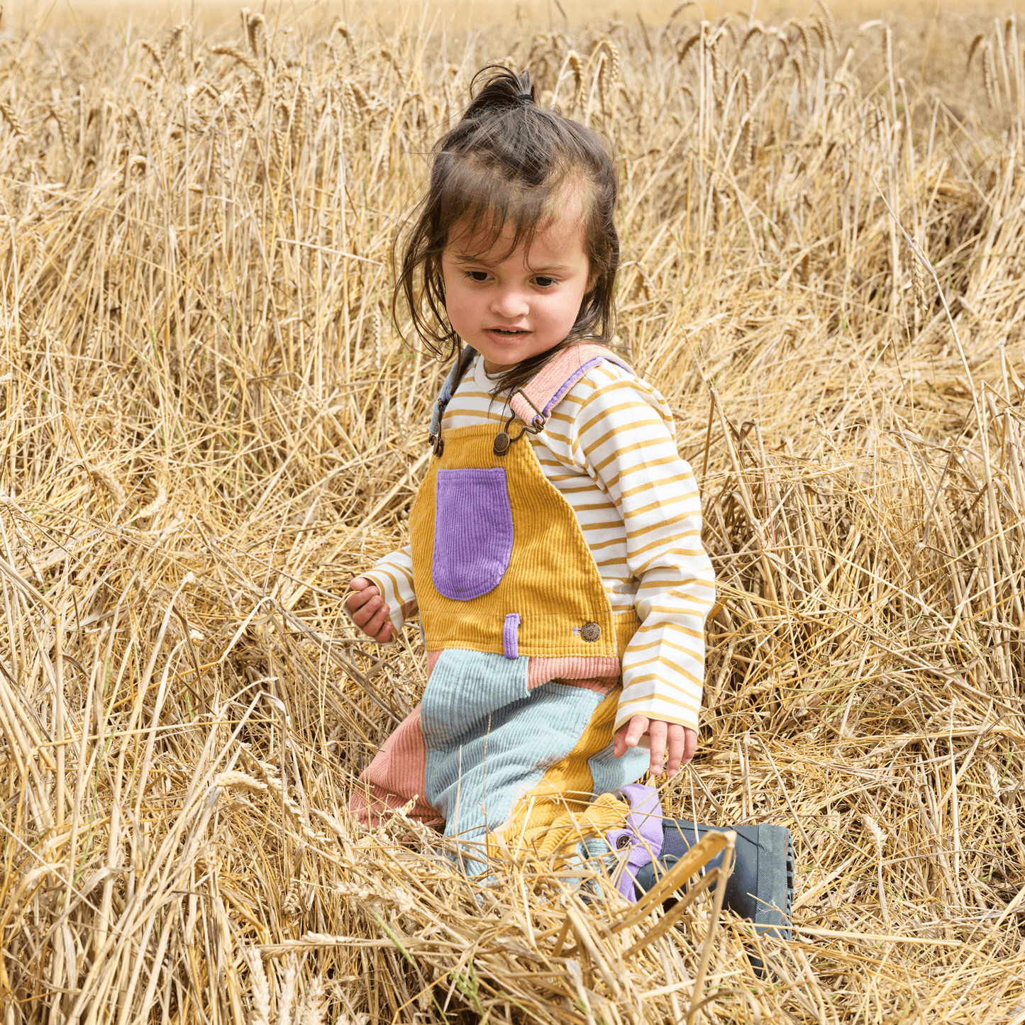 Ochre Breton Stripe Top