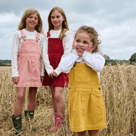 Ochre Chunky Cord Dress