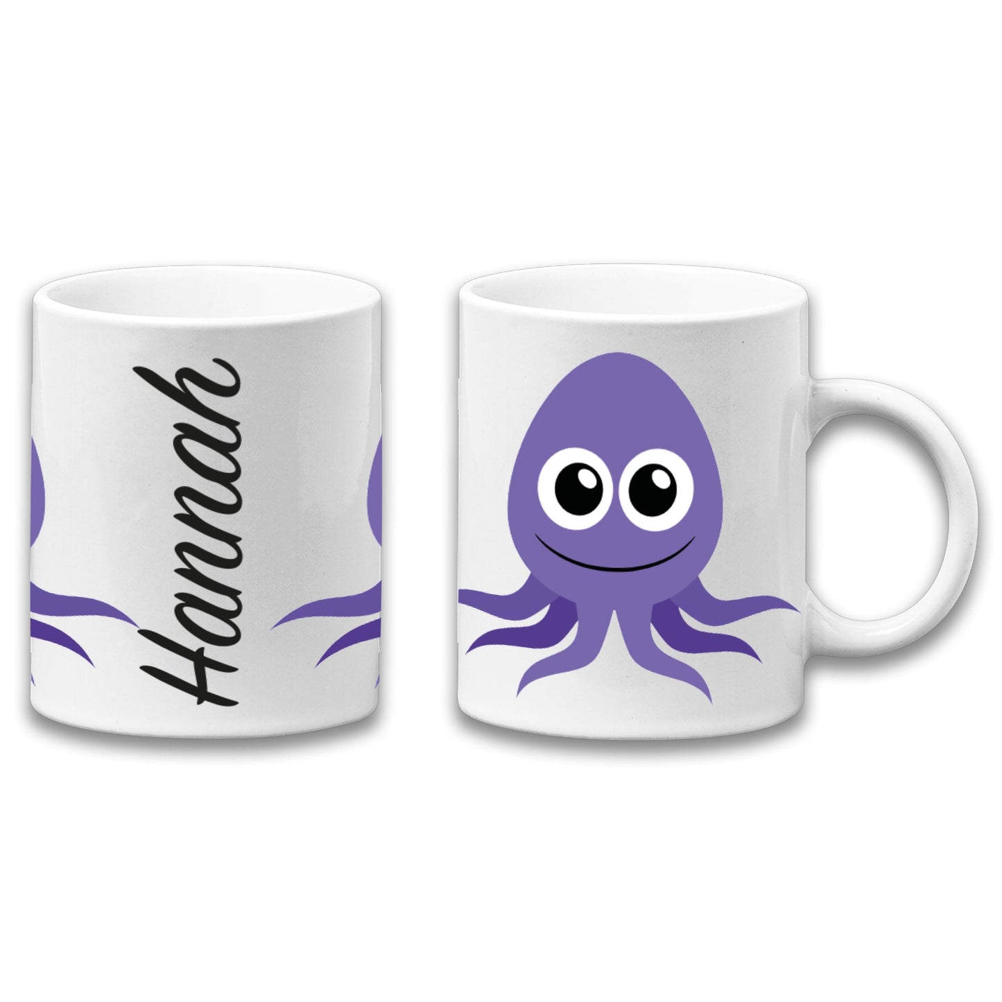 Adorable Octopus Sea Animal Personalised Your Name Gift Mug