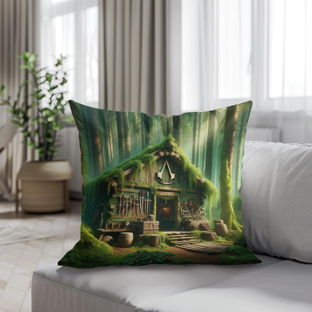 Forest Assassin Cotton Cushion