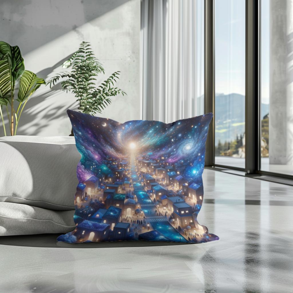 CosmoVillage Cotton Cushion