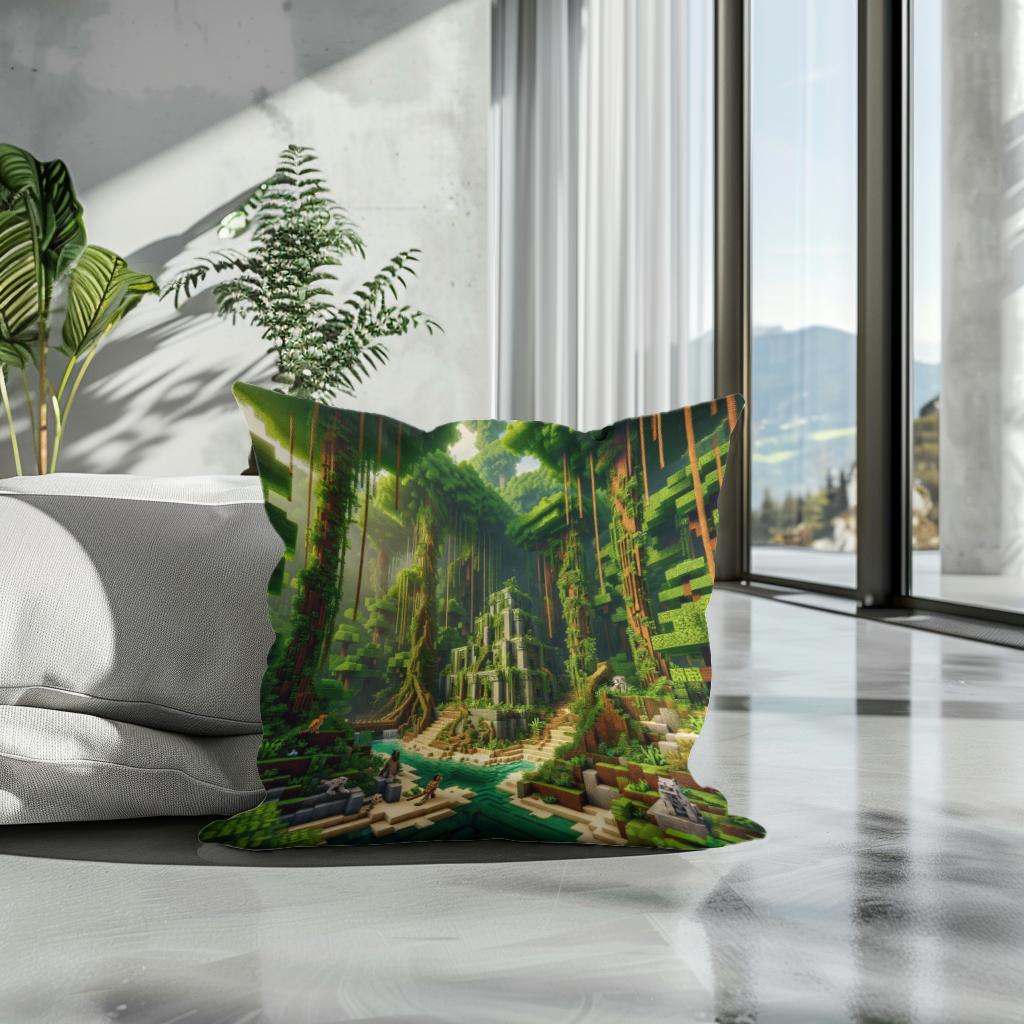 Jungle Mystery Cotton Cushion