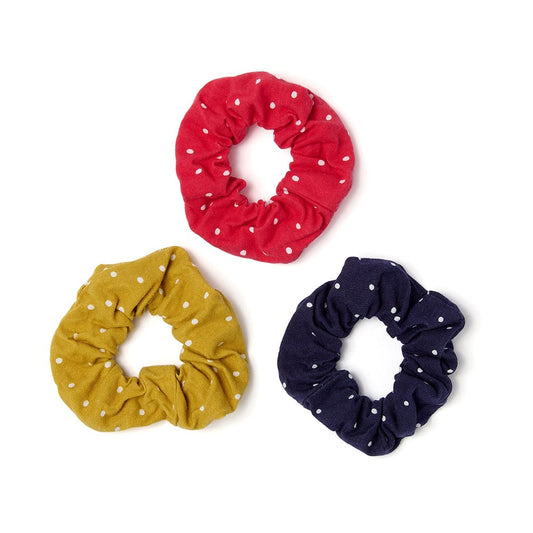 Off-Cut Scrunchies - Dotty Classic Multipack