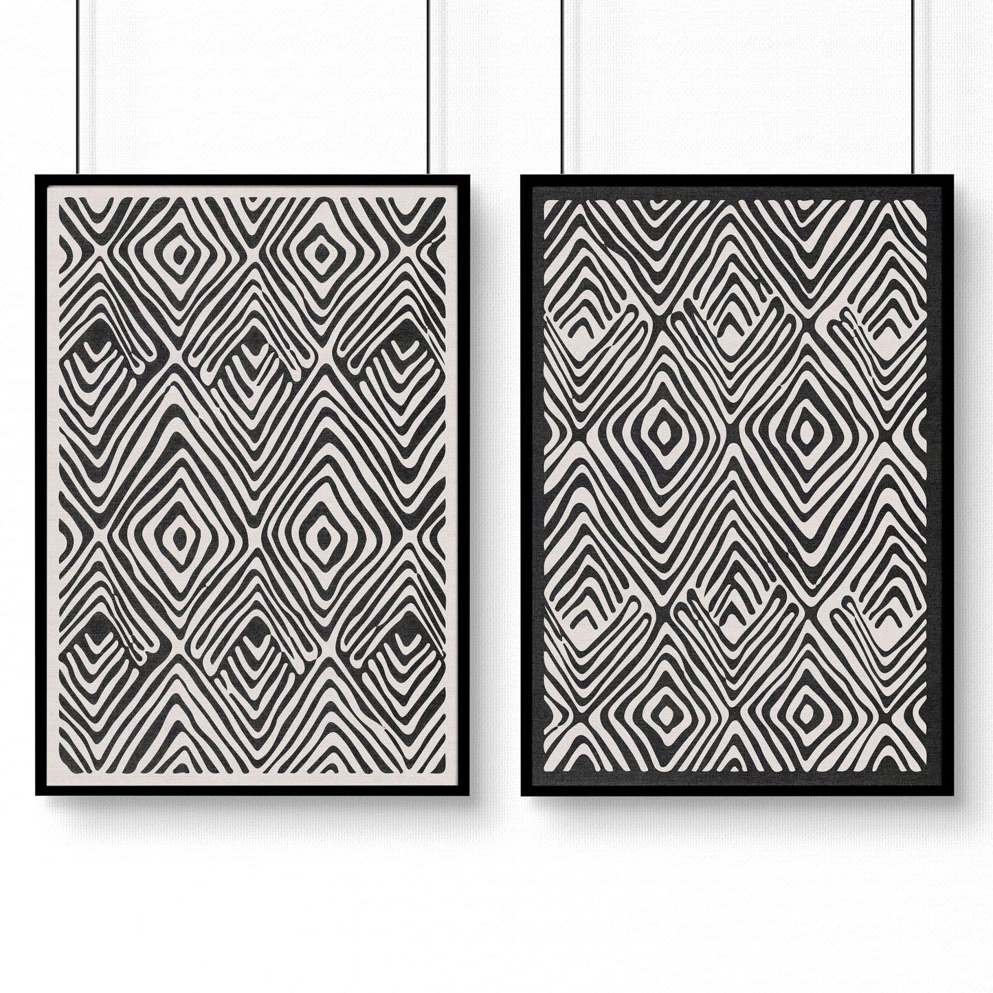 Office Wall Prints | Set of 2 wall art prints