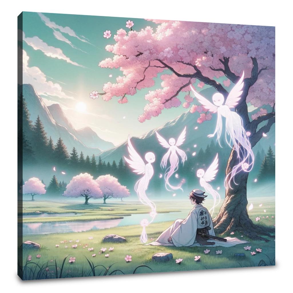 Sakura Spirit Whispers Canvas