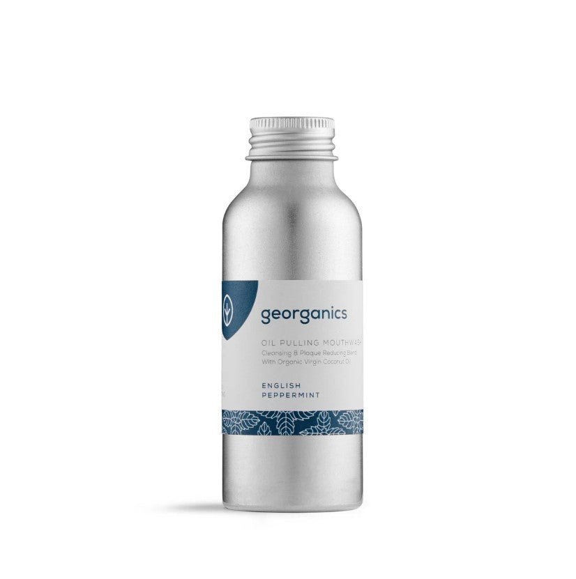 Oil Pulling Mouthwash 100ml – English Peppermint