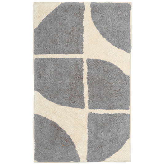 Stockholm Bath Mat Non Slip Backing Super Soft Water Absorbent Cotton Blend Mats Quick-Drying Bathroom Toilet Floor Rug by OLIVIA ROCCO