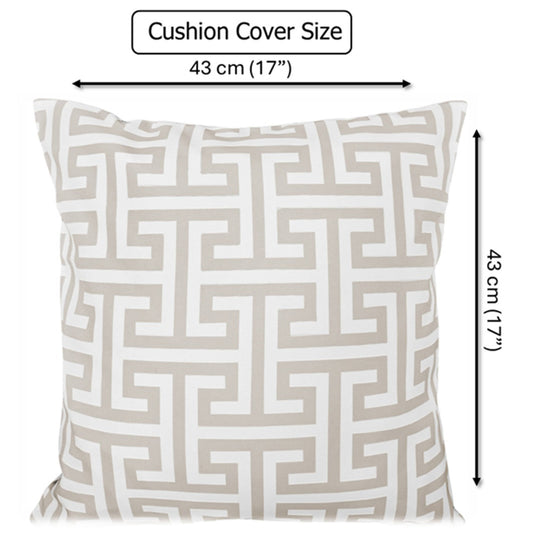 OLIVIA ROCCO Cushion Covers 43x43 cm Waterproof Breathable Outdoor Indoor Use Milano