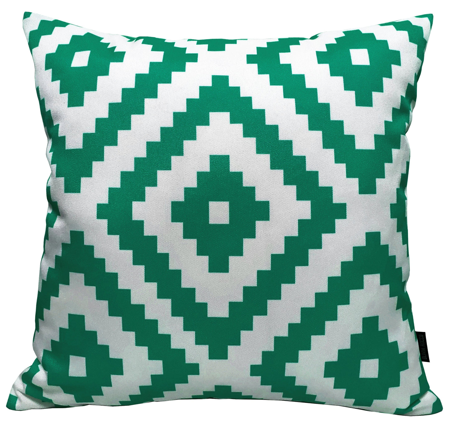 OLIVIA ROCCO Nairobi Lime Green Waterproof Decorative Cushion Covers 43 x 43 cm Reversible Breathable For Indoor And Outdoor Use