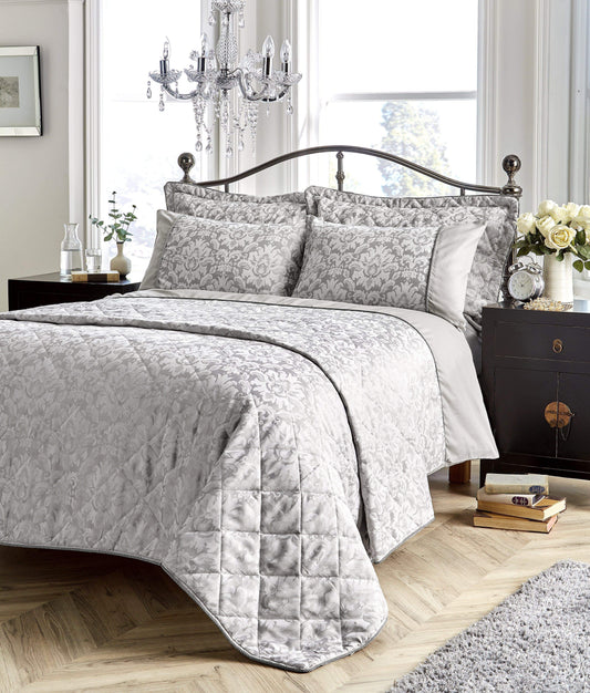 Savoy Luxurious Hand Woven Jacquard Cotton Quilt Cover Duvet Sets OEKO-TEX Certified High-Quality Bedding Multiple Sizes and Colours by OLIVIA ROCCO