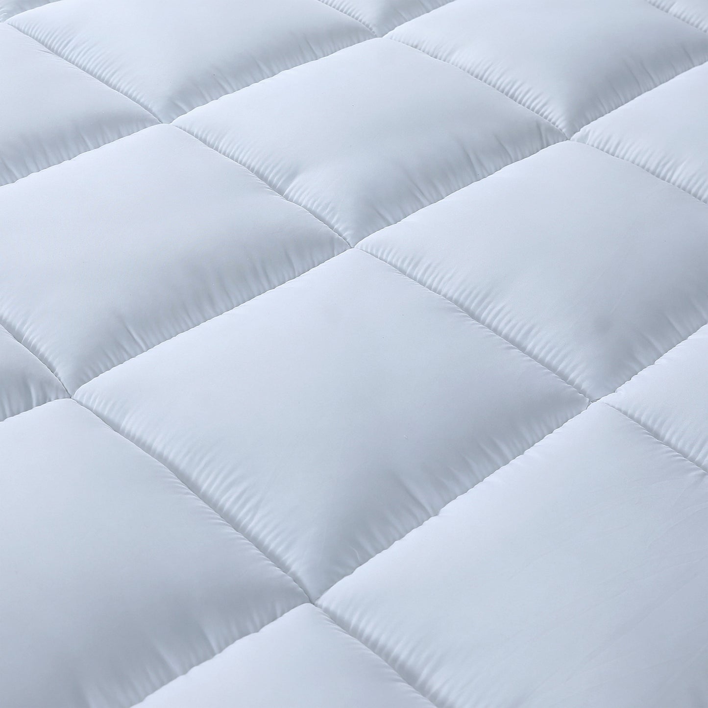 Microfibre Mattress Topper Heavy Fill Extra Deep Super Soft Anti-Allergy Bed Topper for Ultimate Comfort by OLIVIA ROCCO