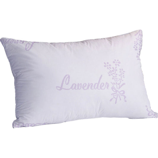 Lavender Infused Unique Hotel Pillow Hypoallergenic Microfibre Luxury Premium Fibre Filling for Superior Comfort and Support by OLIVIA ROCCO