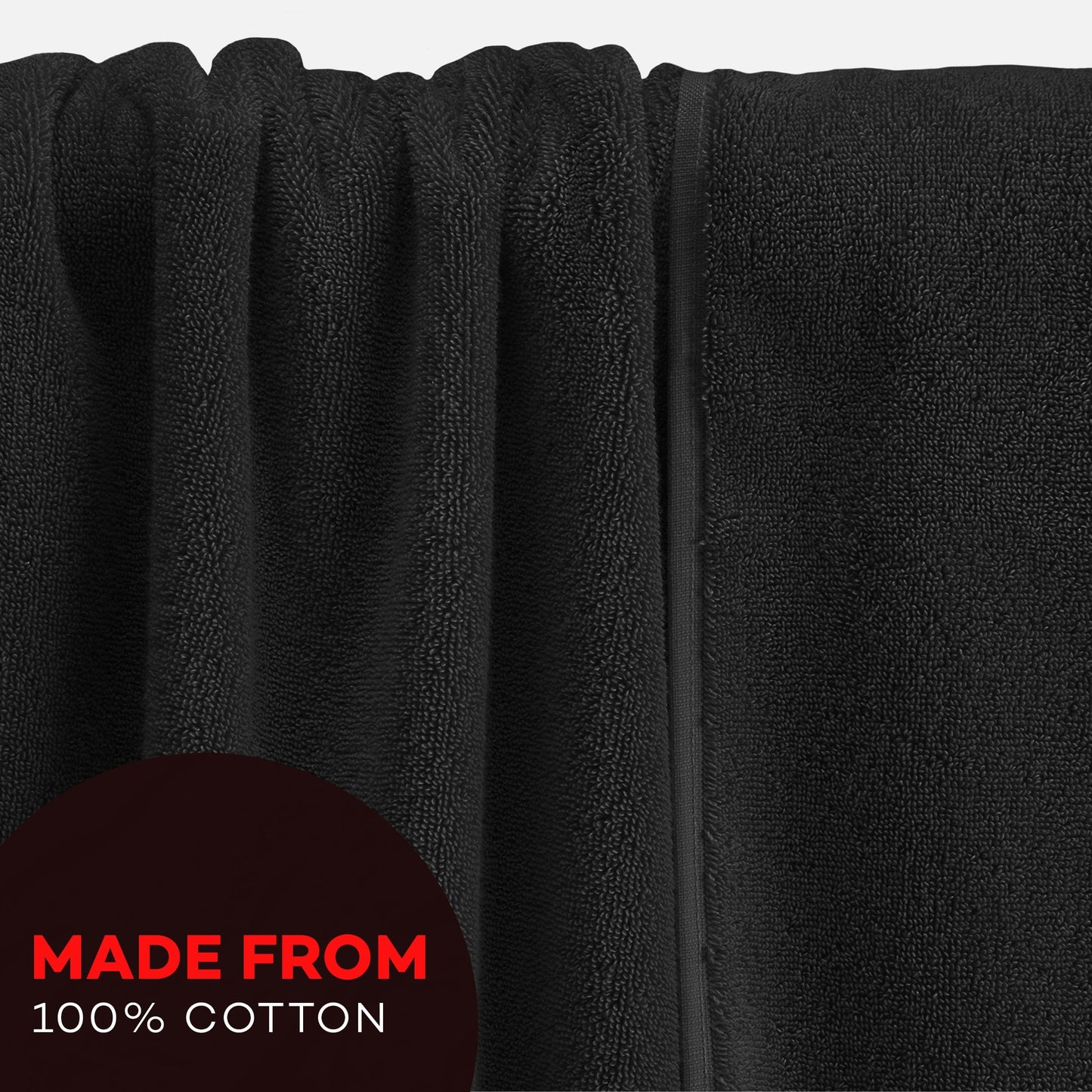 3 Pack Monaco Extra Large Bath Sheets Cotton 500GSM Highly Absorbent Towels Set for Home Gym Beach by OLIVIA ROCCO